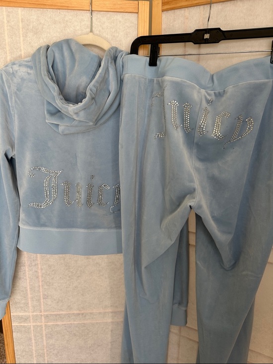 Juicy Couture Pants - Baby Blue Juicy Couture set - READ DESCRIPTION
